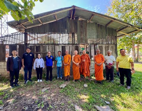 สพอ.เอราวัณ ลงพื้นที่ตรวจสอบโรงสีชุมชน เพื่อวางแผนการเข้าพัฒนาและปรับปรุงพื้นที่ในหมู่บ้านให้เกิดประโยชน์ต่อประชาชน